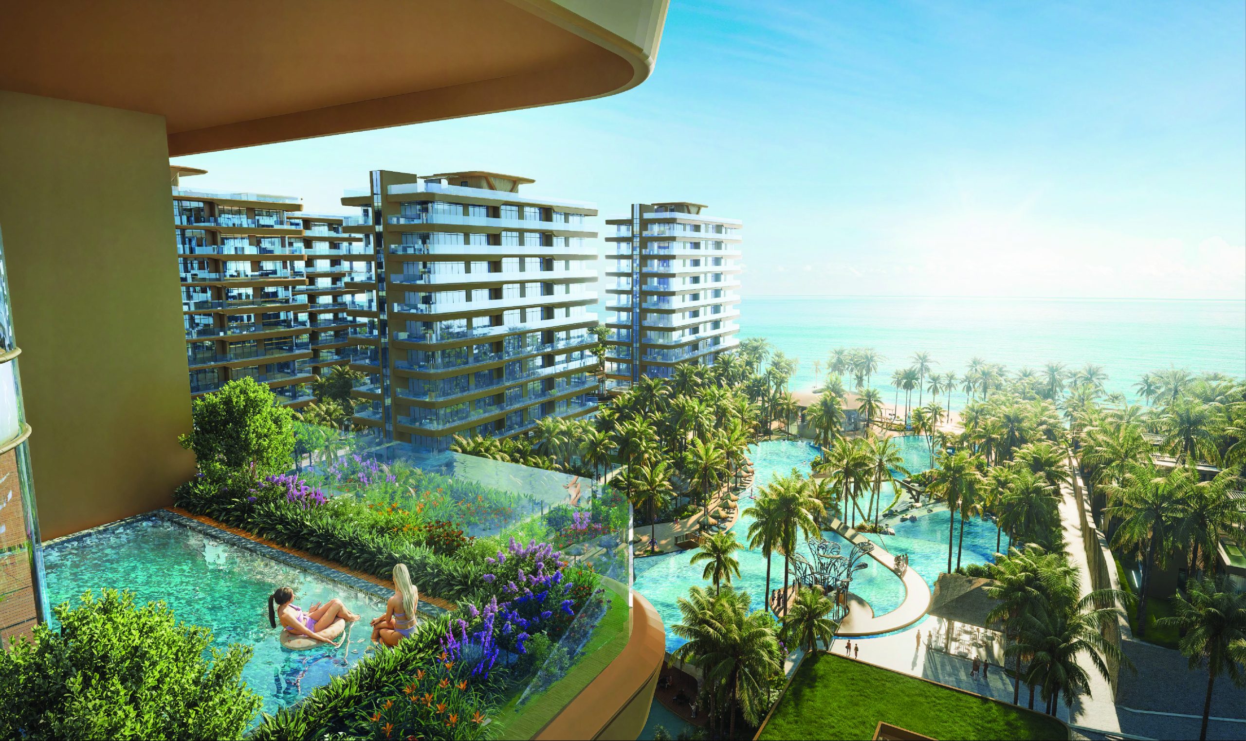 Không gian tiện ích nghỉ dưỡng cao cấp tại Sunshine Bay Retreat