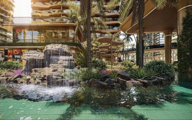 Phối cảnh sinh thái Green Marina tại Sunshine Bay Retreat