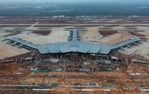 Toàn cảnh siêu dự án Sân bay Quốc tế Long Thành đang trong quá trình thi công hoàn thiện