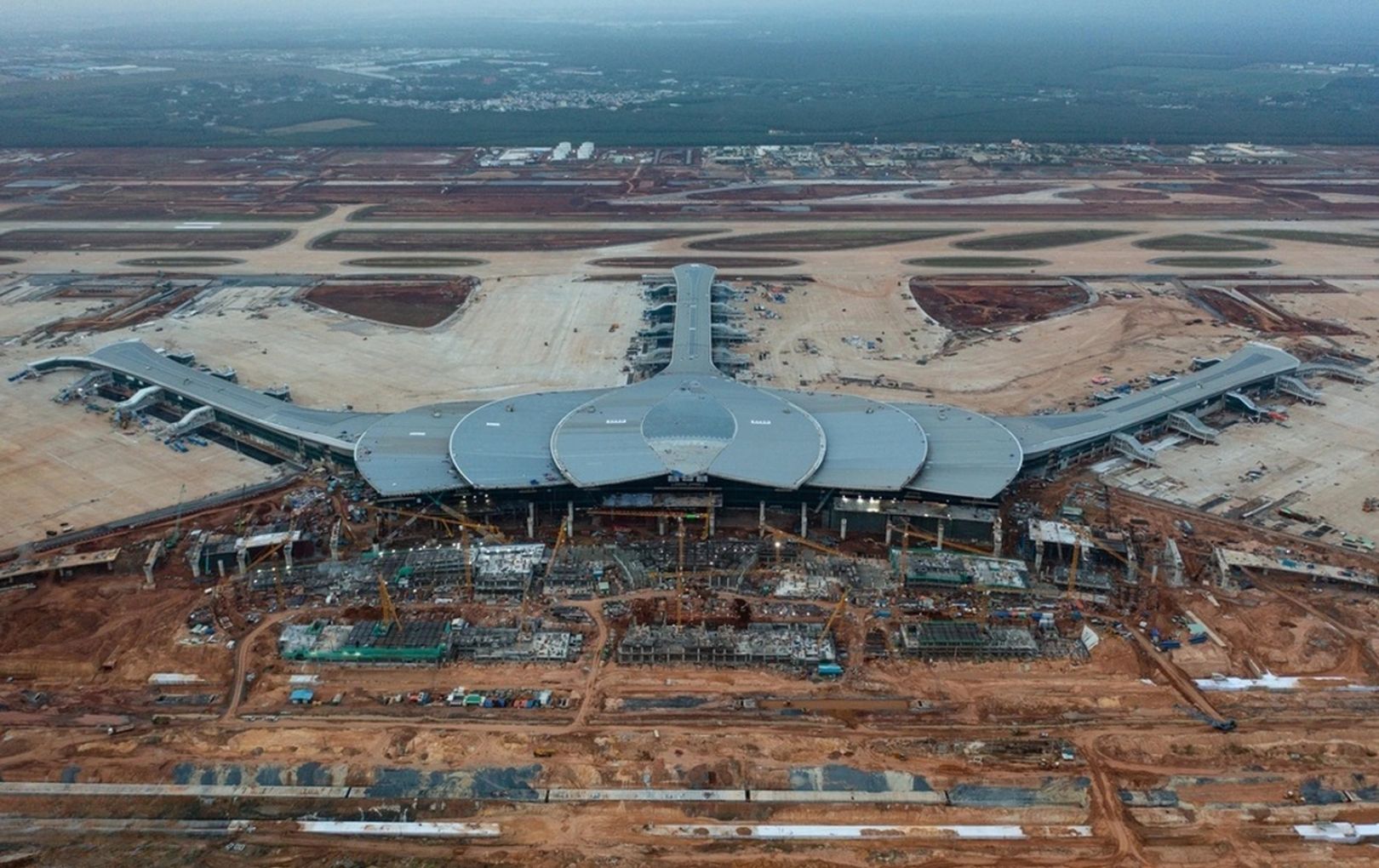 Toàn cảnh siêu dự án tiến độ xây dựng sân bay quốc tế Long Thành