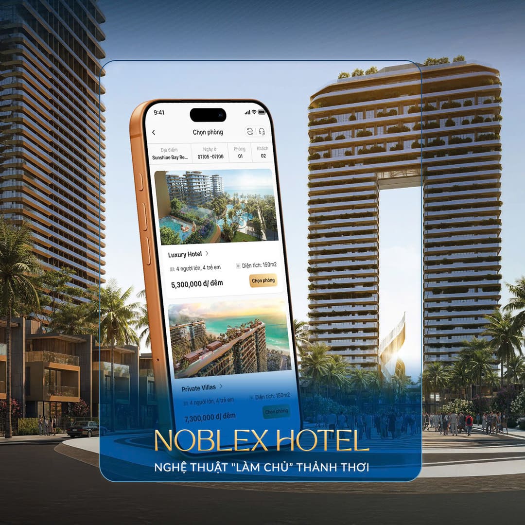 Hệ điều hành quản lý khách sạn thông minh NobleX Hotel