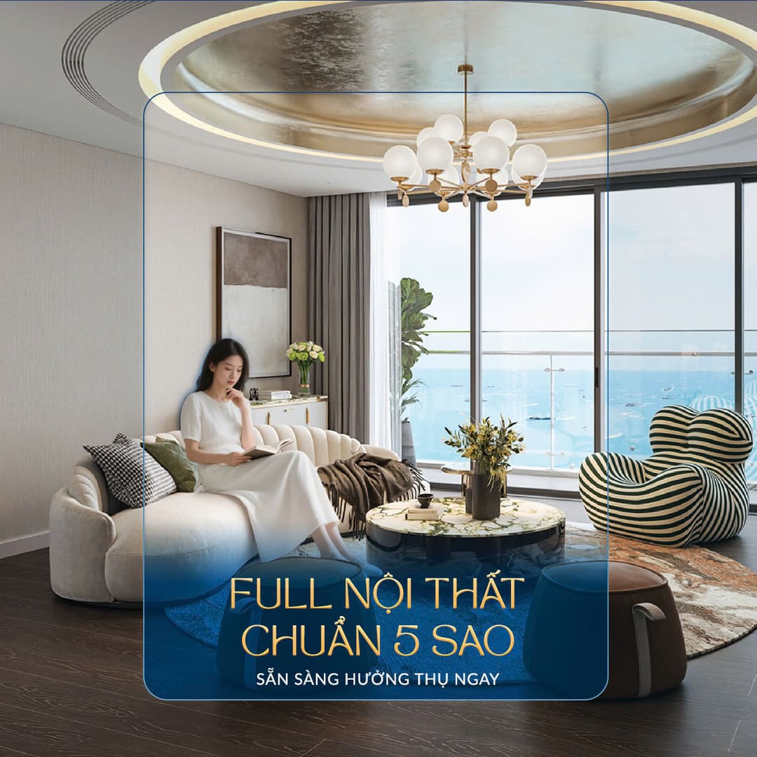 Không gian sống sang trọng bàn giao hoàn thiện tại Sunshine Bay Retreat