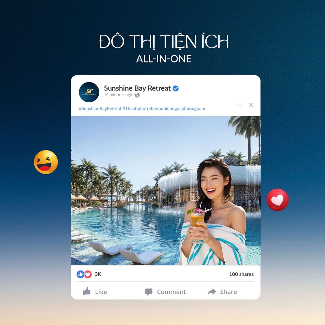 Hệ sinh thái tiện ích All-in-One đỉnh cao tại dự án Sunshine Bay Retreat