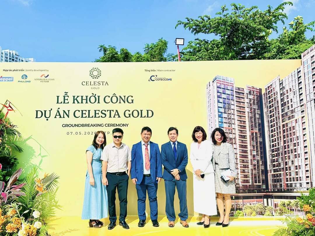 Kiến Trúc Việt chúc mừng khởi công dự án Celesta Gold