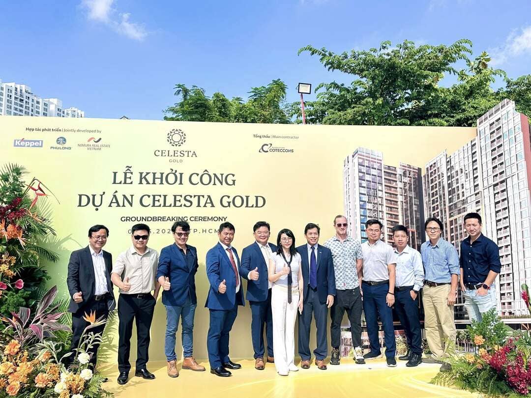 Nghi thức khởi công dự án Celesta Gold