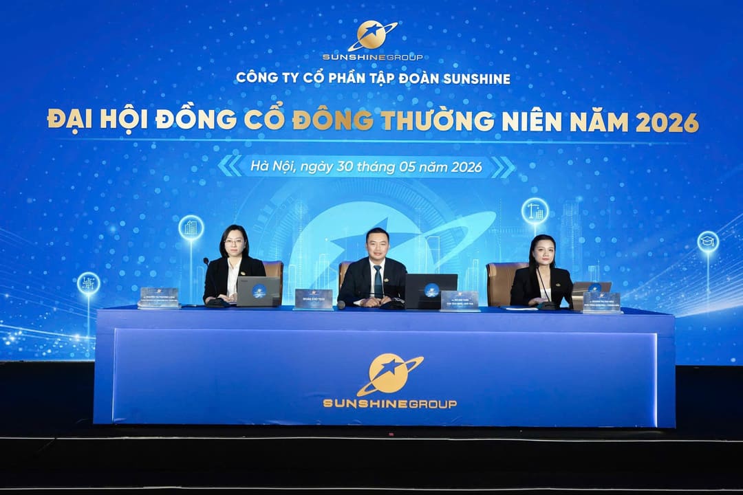 Đại hội đồng cổ đông thường niên năm 2026 của tập đoàn Sunshine Group