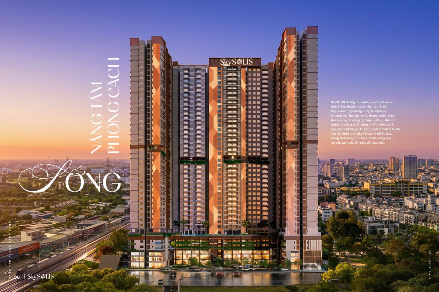 Phối cảnh sảnh tiệc riêng tư sang trọng tại dự án Sky Solis
