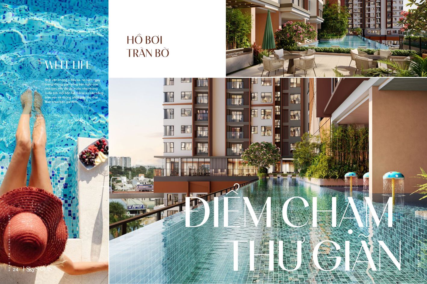Hệ thống tiện ích nội khu chuẩn Resort-style tại dự án Sky Solis