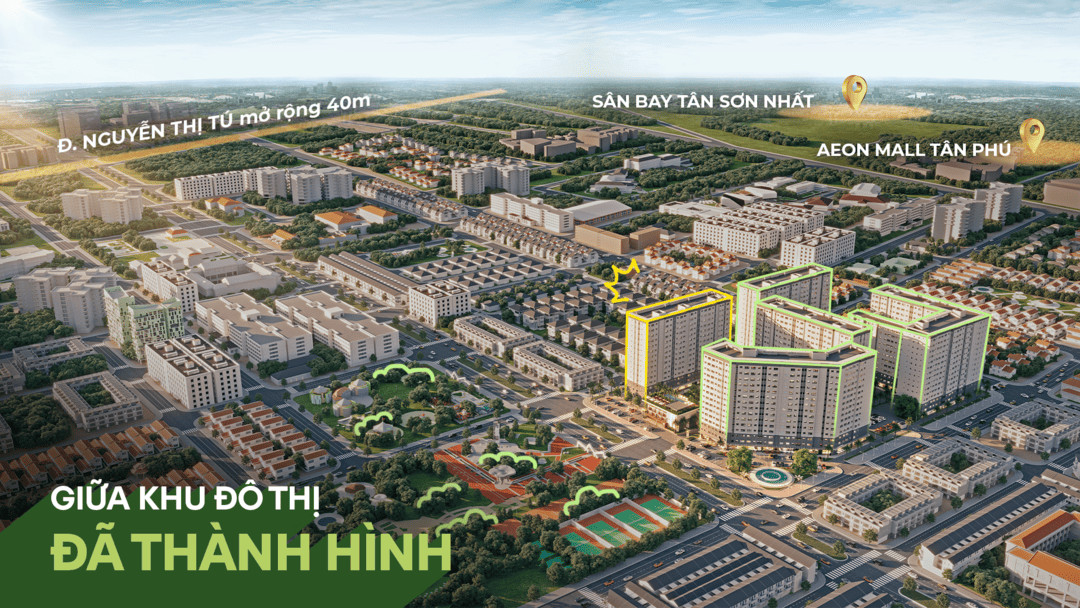 Hồ bơi vô cực sang trọng tại dự án Solena Bình Tân