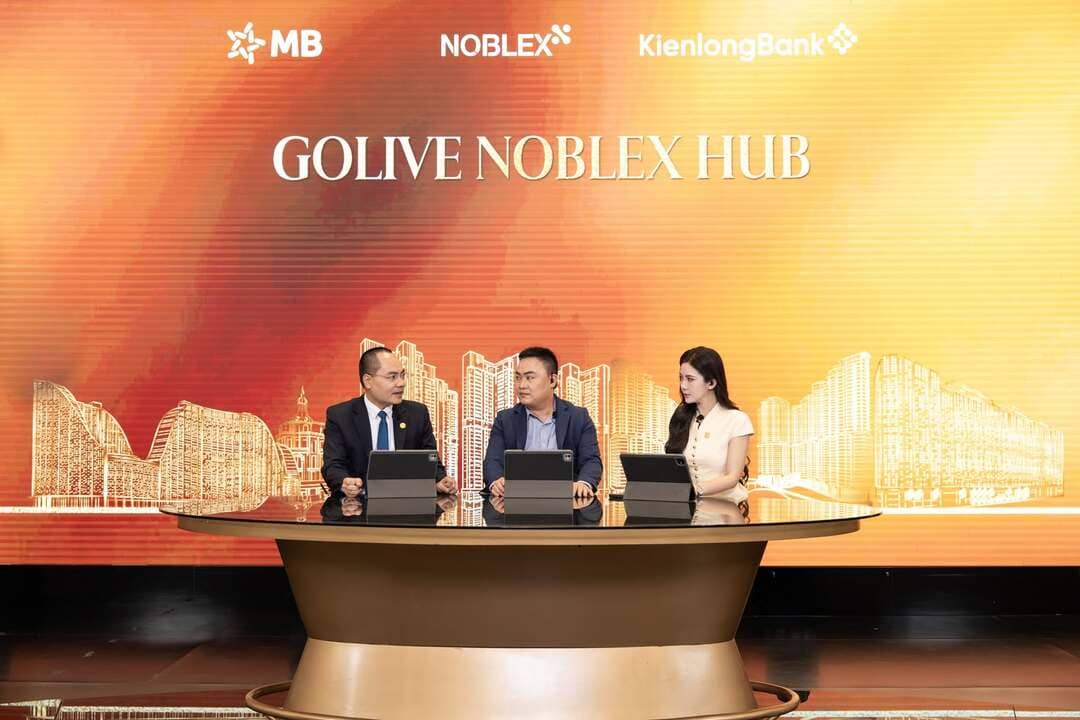 Lễ ký kết hợp tác chiến lược nền tảng NobleX Hub cùng MB và KienlongBank