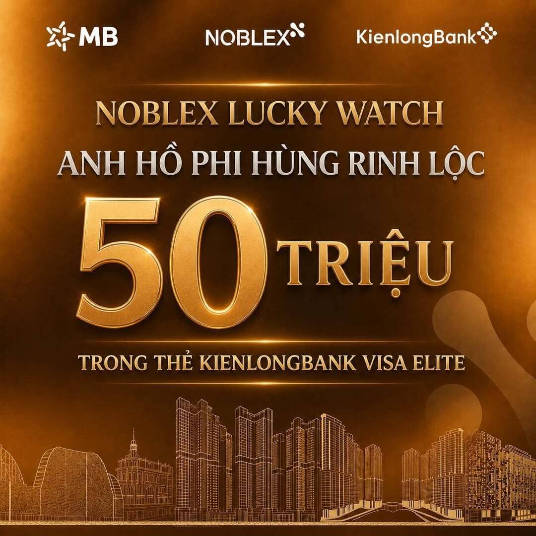 Khách hàng trúng thưởng Minigame tại lễ ra mắt NobleX Hub