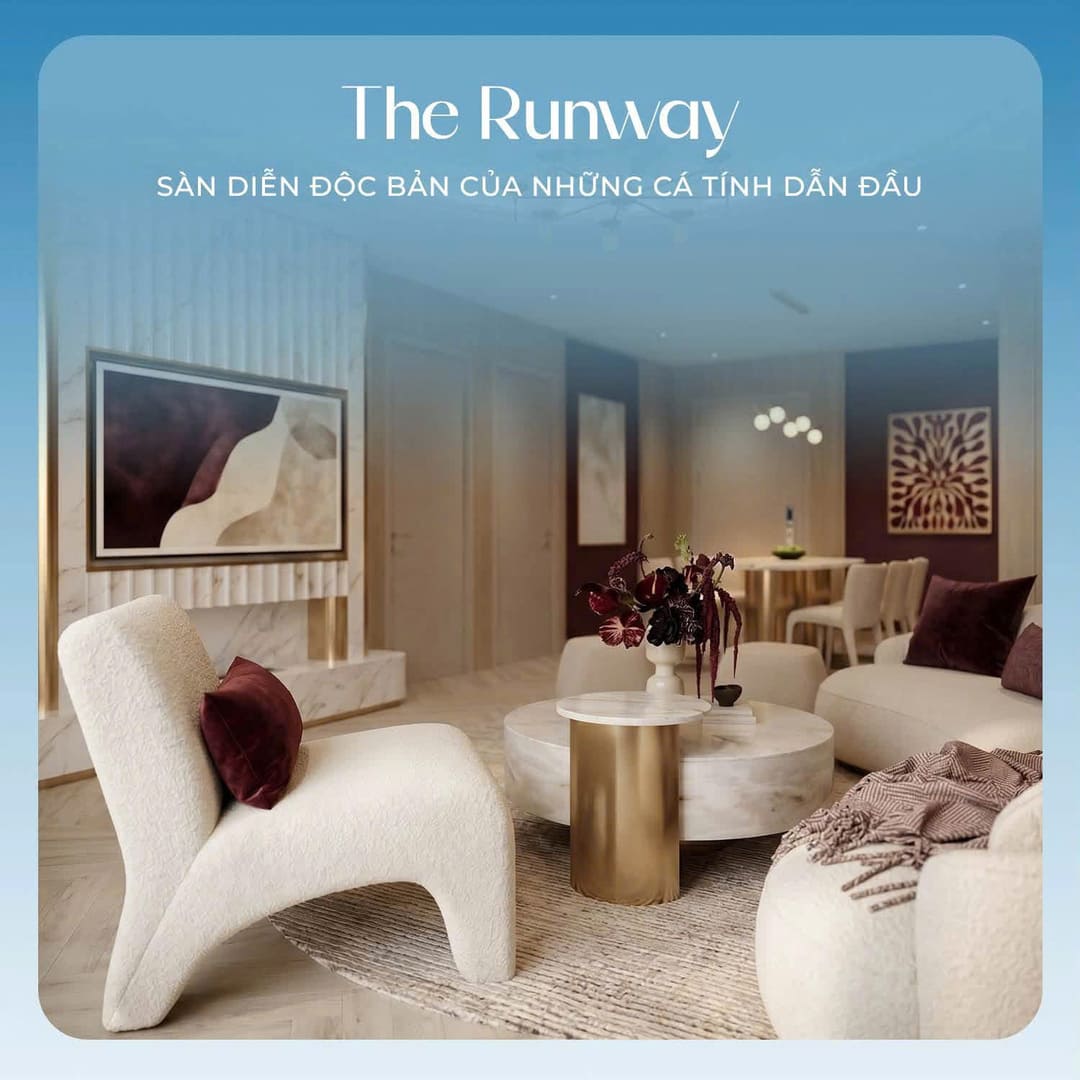 Thiết kế kiến trúc đương đại lấy cảm hứng từ sàn diễn thời trang của tòa tháp The Runway